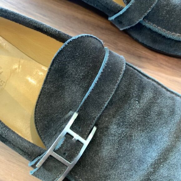 Hermes Men's Brown Loafers - Picture 3 of 10